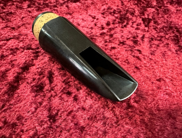 Photo Babbitt Supreme Hard Rubber Bass Clarinet Mouthpiece - Nice Used Condition